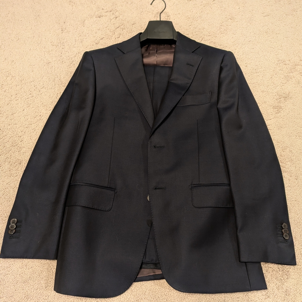 SuitSupply Napoli Navy Suit 36S